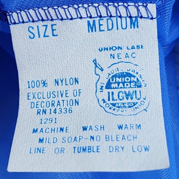 Circle III Vintage Royal Blue Pignoir Nightgown Set, Women's XS NWT - Picture 11 of 14